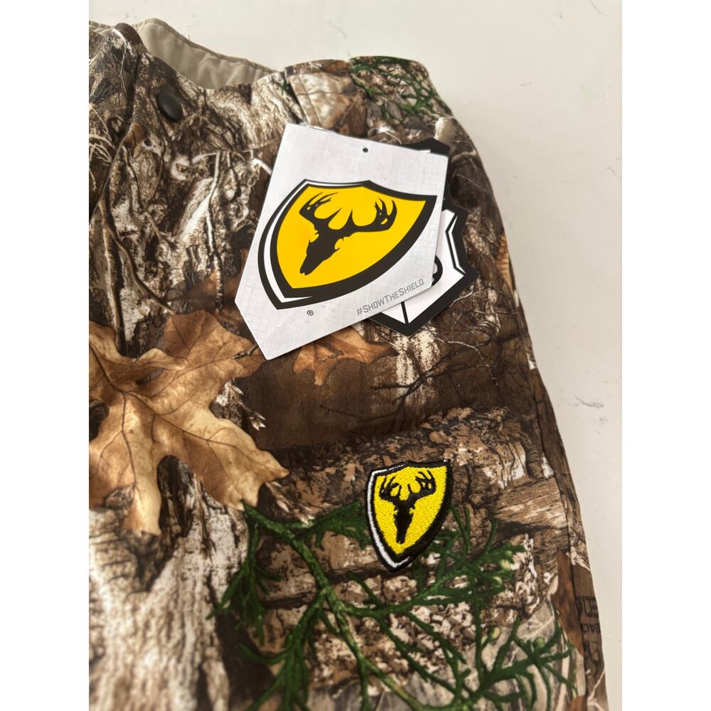 NWT Blocker Outdoors Shield Drencher Pants Sz M boys Realtree camouflage wtrprf - Picture 4 of 10
